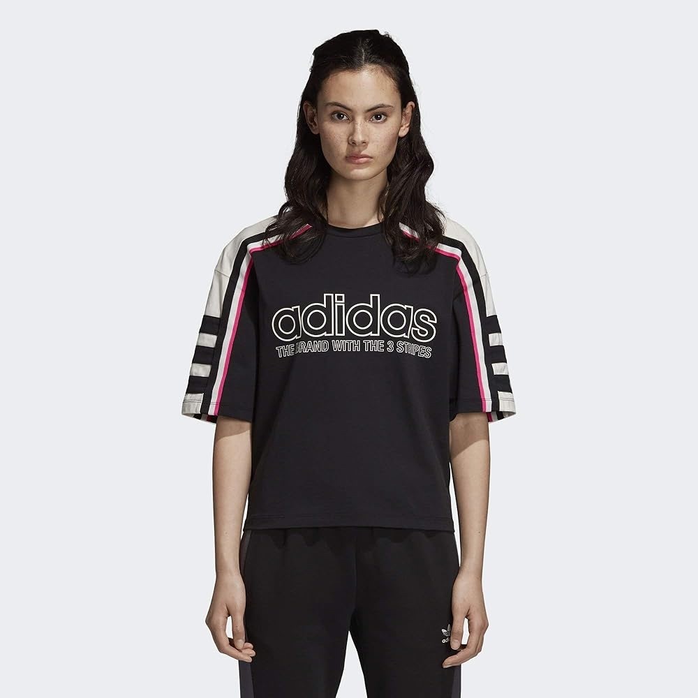 NWOT Adidas OG Cropped Crew Neck Tee Shirt